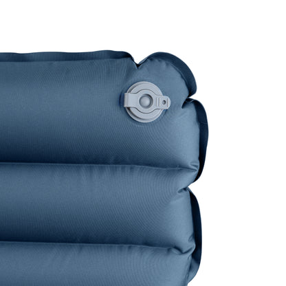 Adult Inflatable Camp Sleeping Pad, Blue, 78 in X 25 in X 3.5 In