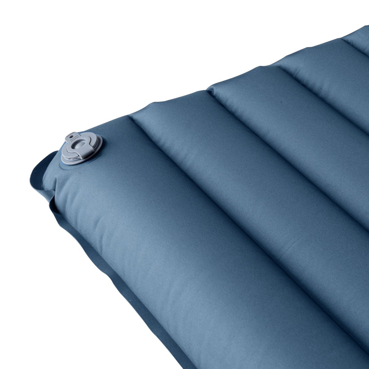 Adult Inflatable Camp Sleeping Pad, Blue, 78 in X 25 in X 3.5 In