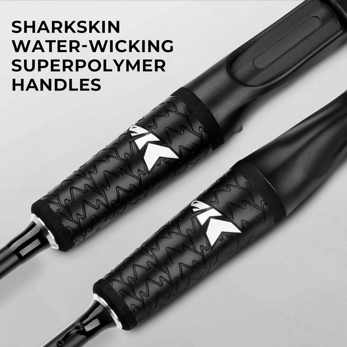 Crixus Fishing Rods with Golf Style Superpolymer Handle