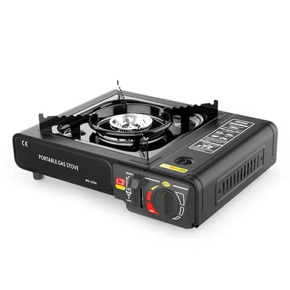 Portable Furnace Adjustable Fire 2900W Furnace Lightweight Cooker Unit Kitchen Equipment for Camping Barbecue Hot Pot Cooking W/Storage Box