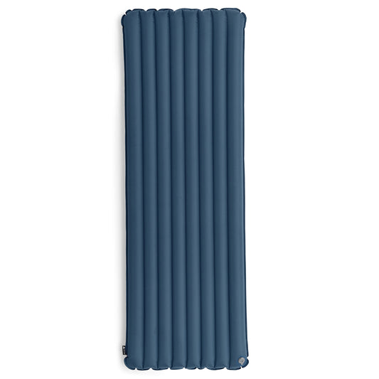 Adult Inflatable Camp Sleeping Pad, Blue, 78 in X 25 in X 3.5 In