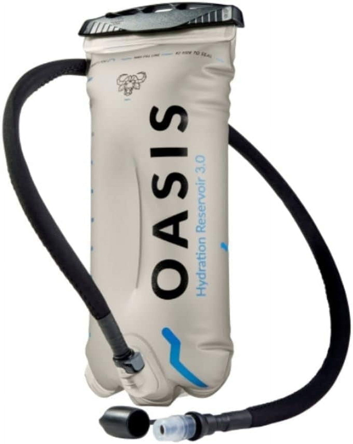 Oasis Hydration Bladder 3L Leakproof Water Bag for Hiking Running Cycling