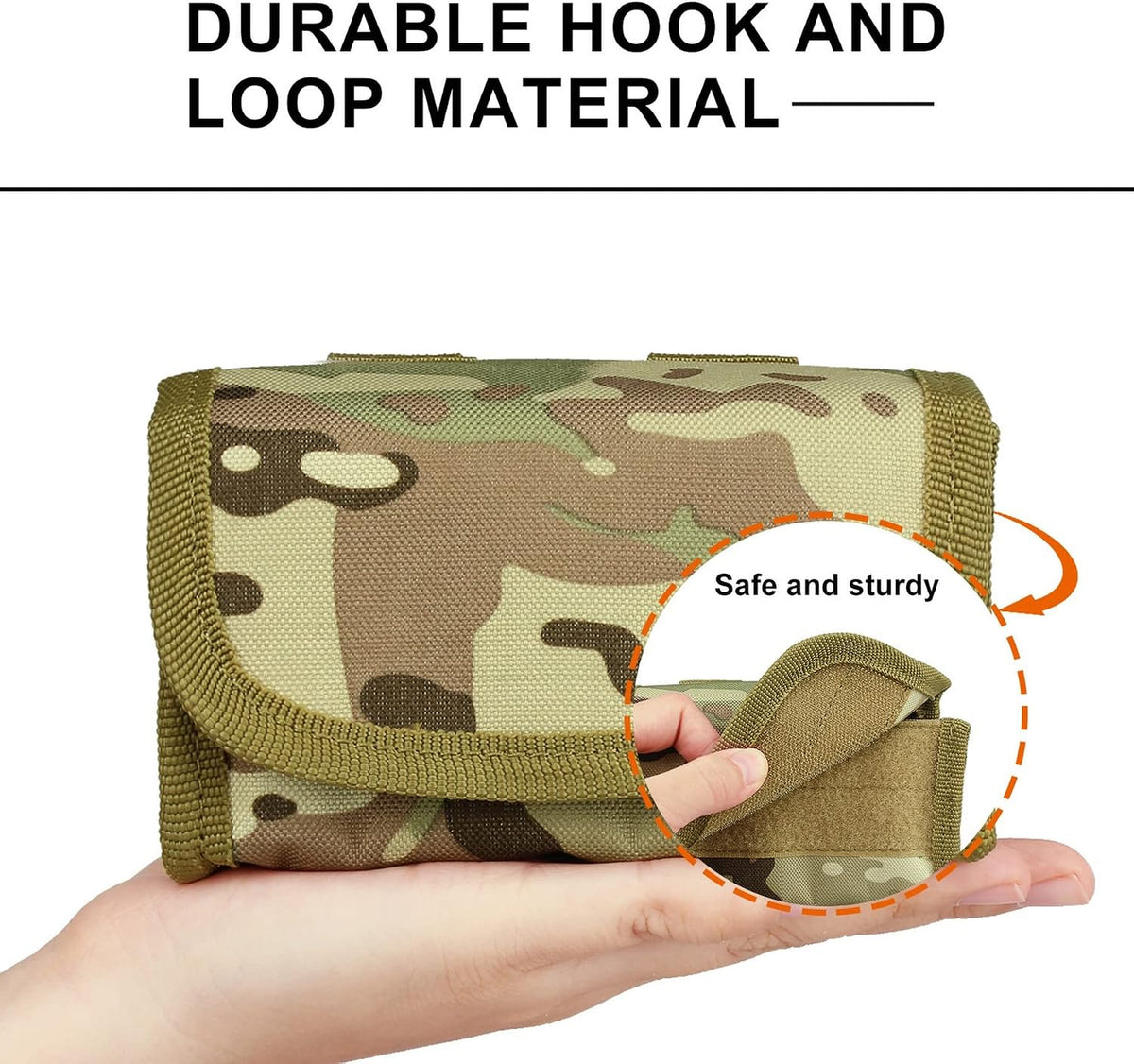 10 round Shotgun Shotshell Reload Holder Molle Pouch for 12 Gauge/20G …
