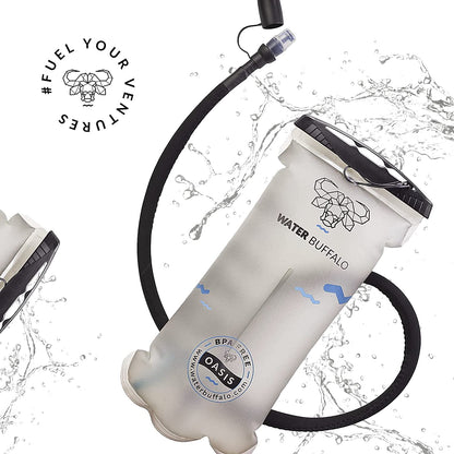 Oasis Hydration Bladder 3L Leakproof Water Bag for Hiking Running Cycling